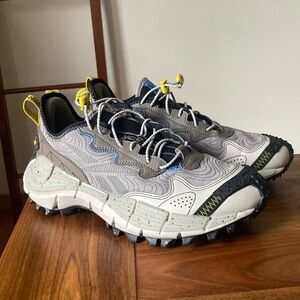 Reebok Zig Kinetica II Edge GX0117 Boulder Gray Trail Shoes